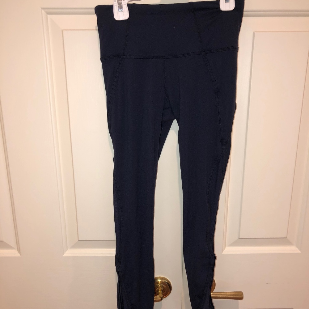 Navy Athleta leggings